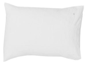Bed and philosophy standard pillowcase Blanc