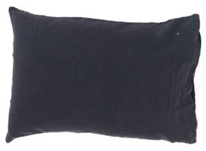 Bed and philosophy standard pillowcase Charbon